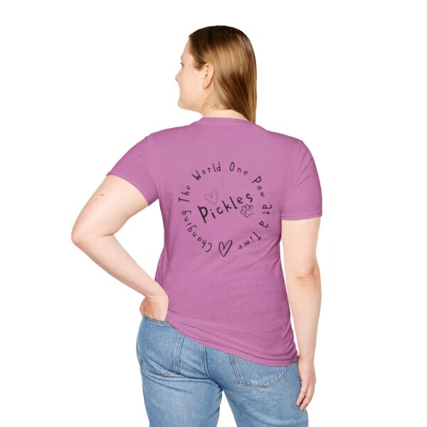 Property of Pickles - Changing the World Unisex T-Shirt for Animal Lovers - Image 90