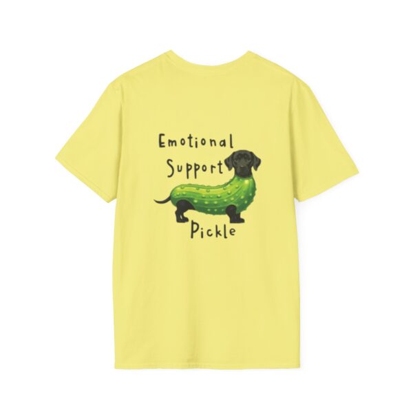 Emotional Support Pickle T-Shirt - Image 3