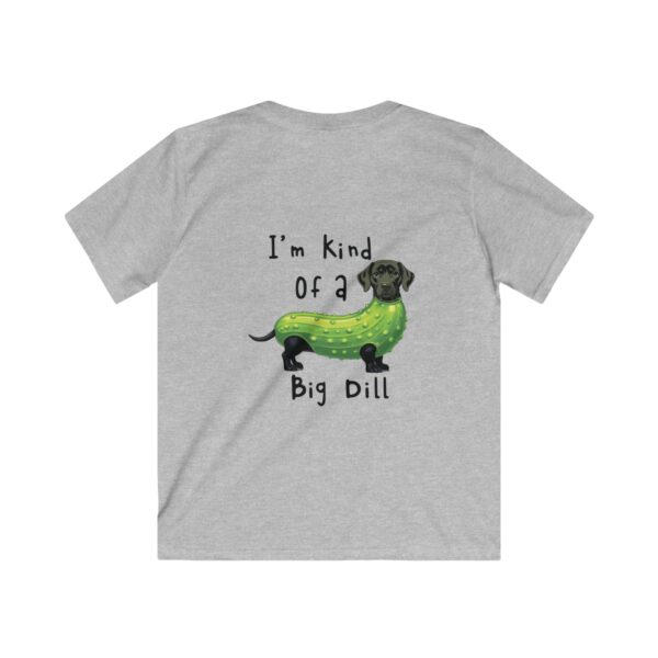 Big Dill Kids Fun Tshirt - Image 4