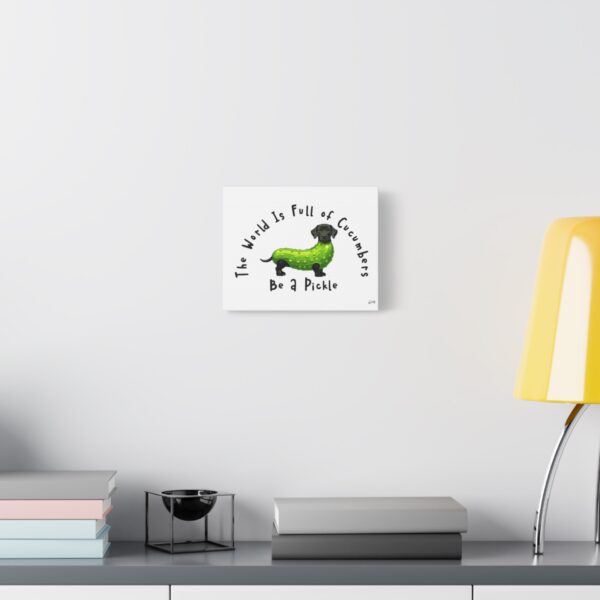 Be A Pickle - Tickle My Pickle Canvas Art - Image 3