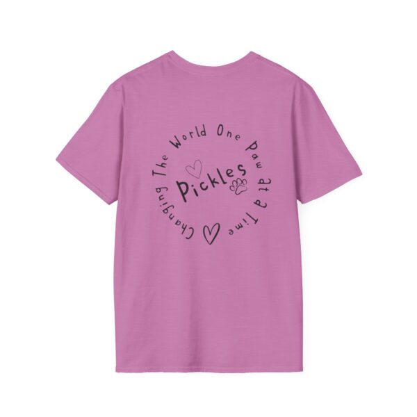 Property of Pickles - Changing the World Unisex T-Shirt for Animal Lovers - Image 86
