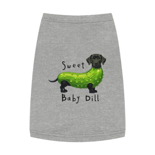 Sweet Baby Dill Pet Tank Top | Cute Dog Wear, Funny Pet Apparel, Summer Pet Fashion, Unique Dog Shirt, Pet Lover Gift