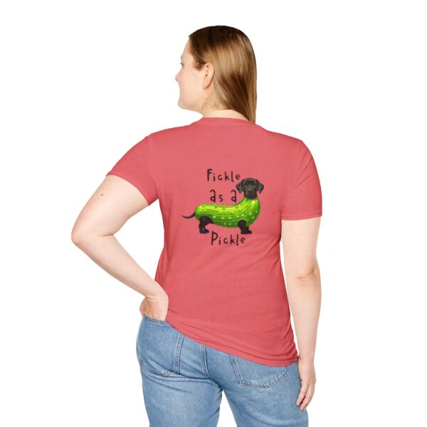 Fickle as a Pickle Funny T-Shirt - Image 19