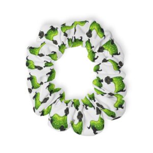 Tickle My Pickle Logo Playful Scrunchie