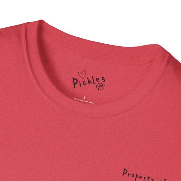 Property of Pickles - Changing the World Unisex T-Shirt for Animal Lovers - Image 101