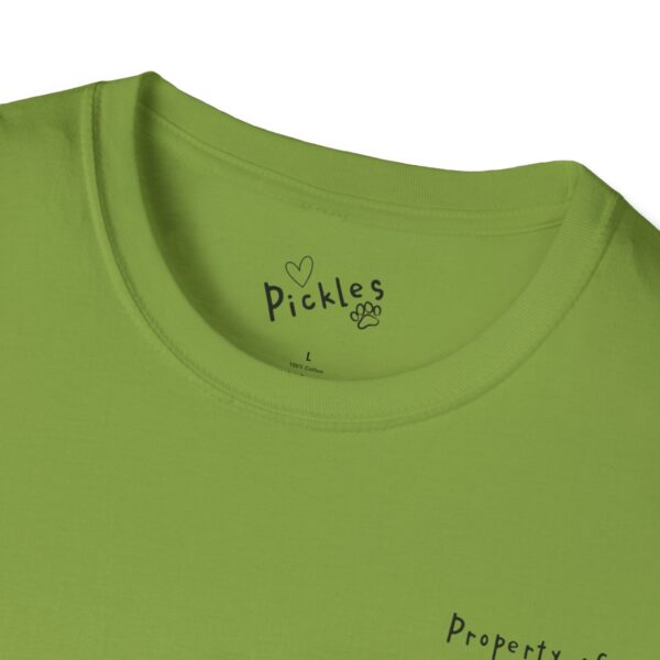 Property of Pickles - Changing the World Unisex T-Shirt for Animal Lovers - Image 45