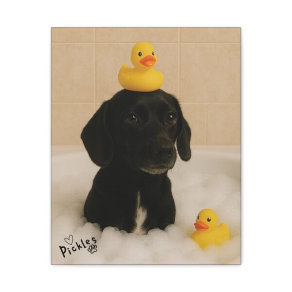 Canvas Print - Splish Splash - Dog Spa Day - Image 12