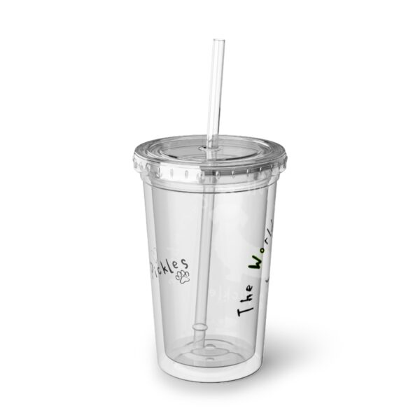 Be A Pickle Funny Acrylic Cup - Image 4