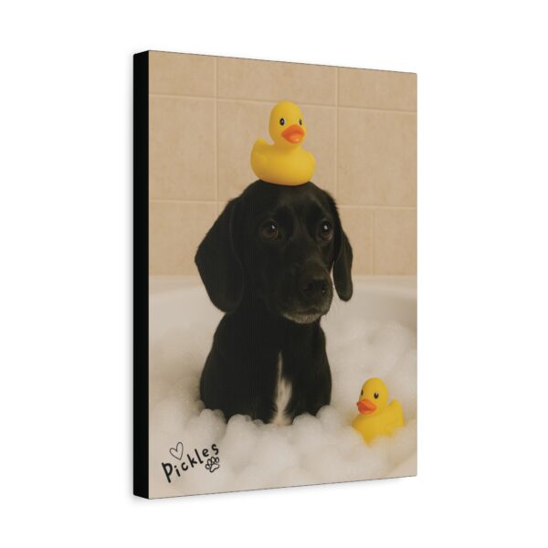 Canvas Print - Splish Splash - Dog Spa Day - Image 10