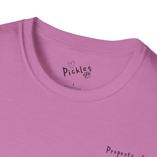 Property of Pickles - Changing the World Unisex T-Shirt for Animal Lovers - Image 87