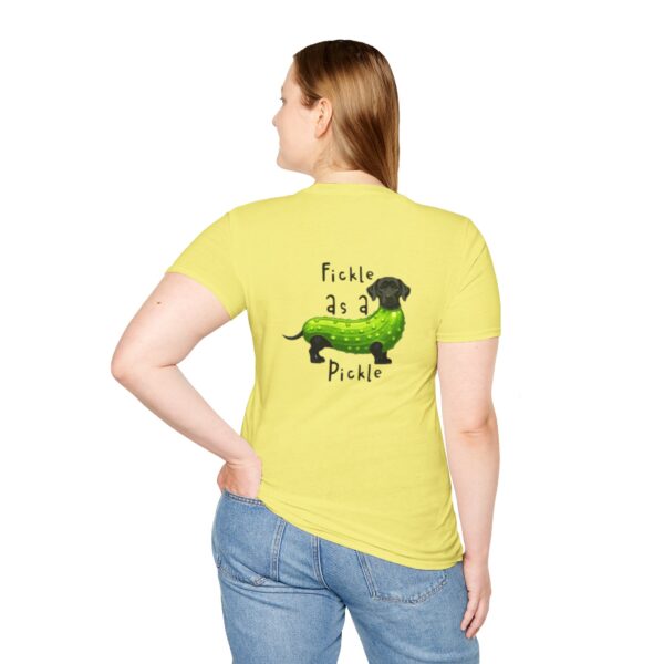 Fickle as a Pickle Funny T-Shirt - Image 33