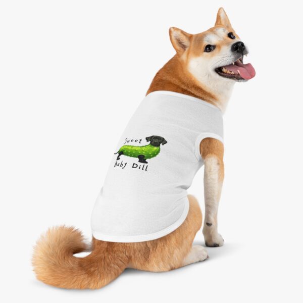 Sweet Baby Dill Pet Tank Top | Cute Dog Wear, Funny Pet Apparel, Summer Pet Fashion, Unique Dog Shirt, Pet Lover Gift - Image 27