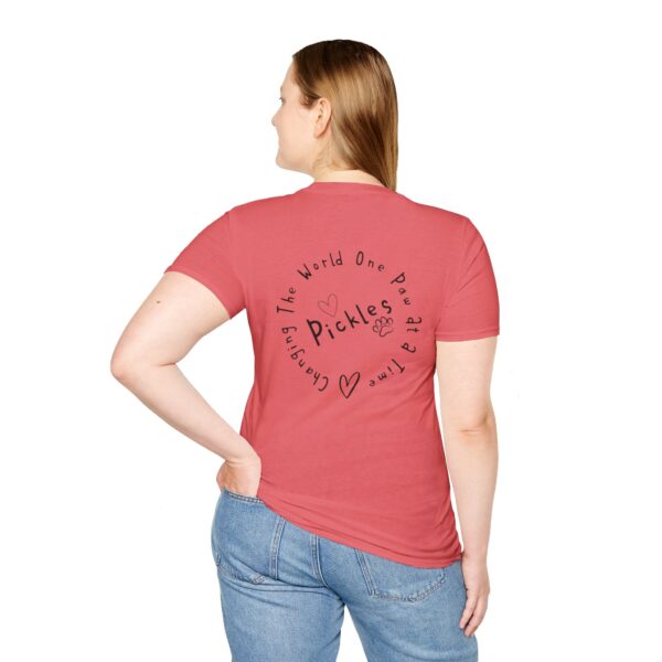 Property of Pickles - Changing the World Unisex T-Shirt for Animal Lovers - Image 20