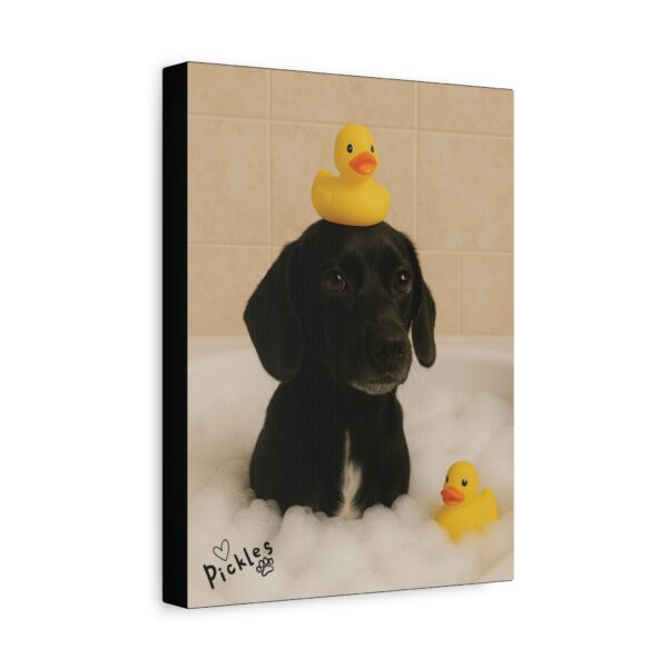Canvas Print - Splish Splash - Dog Spa Day - Image 6
