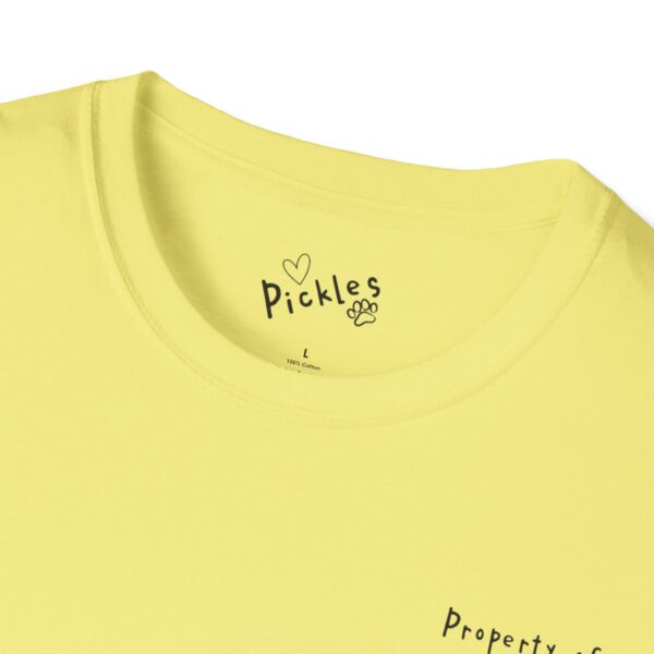 Property of Pickles - Changing the World Unisex T-Shirt for Animal Lovers - Image 31