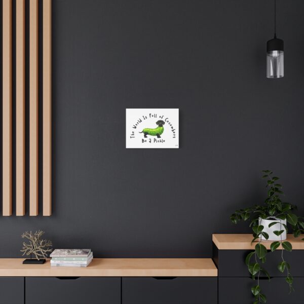 Be A Pickle - Tickle My Pickle Canvas Art - Image 11