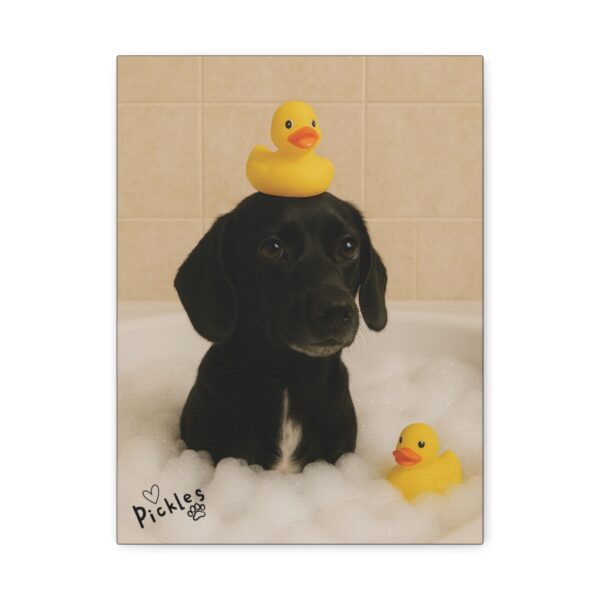 Canvas Print - Splish Splash - Dog Spa Day - Image 9