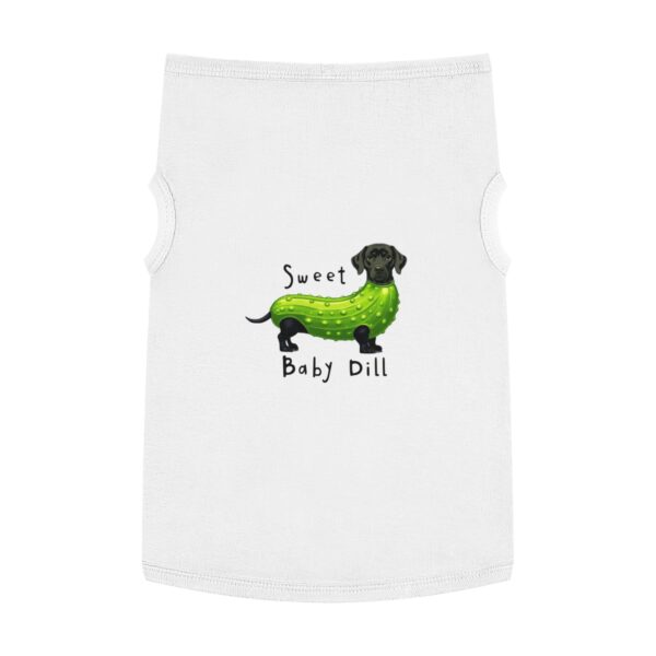 Sweet Baby Dill Pet Tank Top | Cute Dog Wear, Funny Pet Apparel, Summer Pet Fashion, Unique Dog Shirt, Pet Lover Gift - Image 25