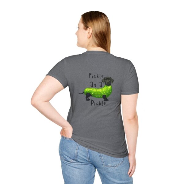Fickle as a Pickle Funny T-Shirt - Image 40