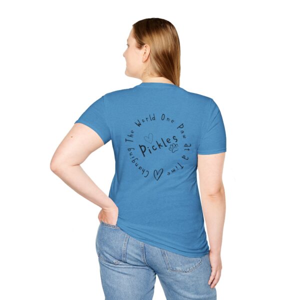 Property of Pickles - Changing the World Unisex T-Shirt for Animal Lovers - Image 69