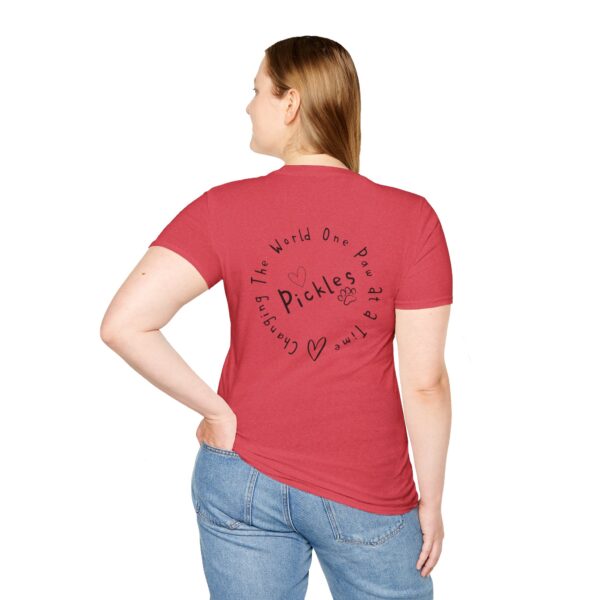 Property of Pickles - Changing the World Unisex T-Shirt for Animal Lovers - Image 103