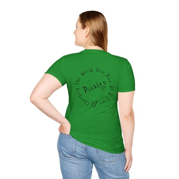 Property of Pickles - Changing the World Unisex T-Shirt for Animal Lovers - Image 62