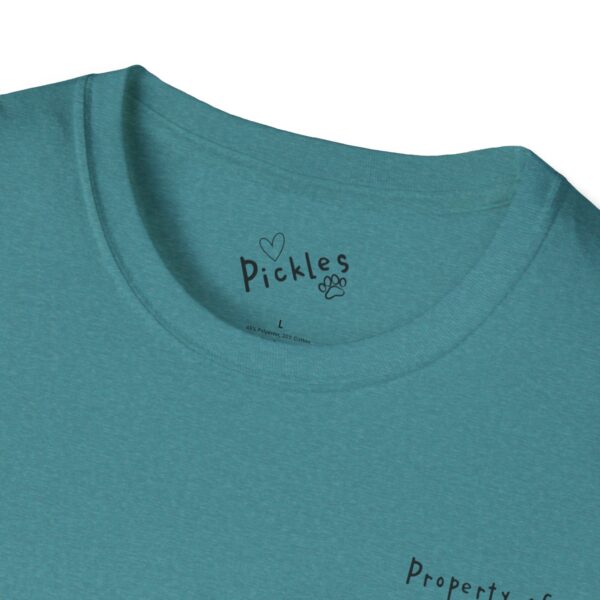 Property of Pickles - Changing the World Unisex T-Shirt for Animal Lovers - Image 4