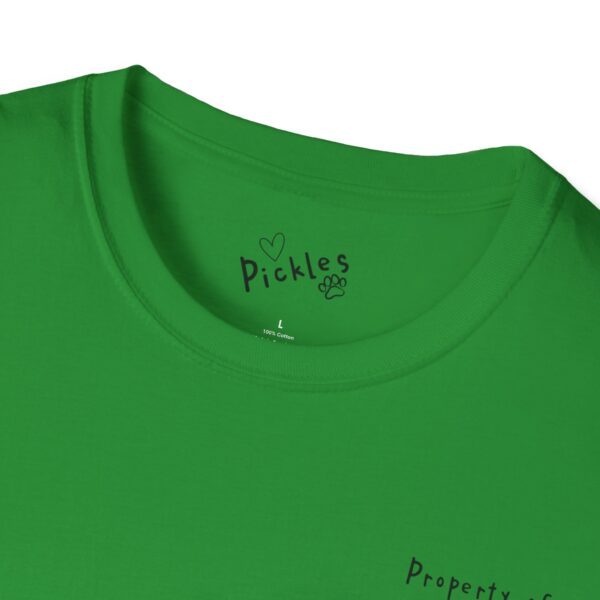 Property of Pickles - Changing the World Unisex T-Shirt for Animal Lovers - Image 59
