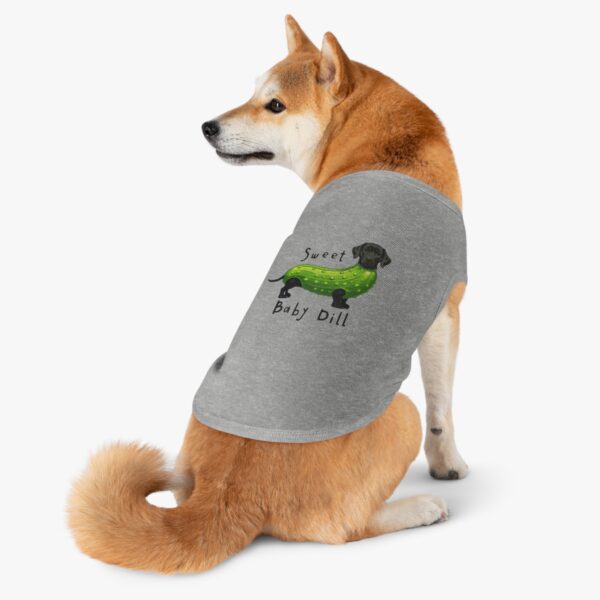 Sweet Baby Dill Pet Tank Top | Cute Dog Wear, Funny Pet Apparel, Summer Pet Fashion, Unique Dog Shirt, Pet Lover Gift - Image 12