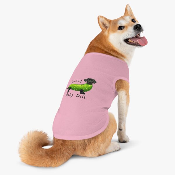 Sweet Baby Dill Pet Tank Top | Cute Dog Wear, Funny Pet Apparel, Summer Pet Fashion, Unique Dog Shirt, Pet Lover Gift - Image 24
