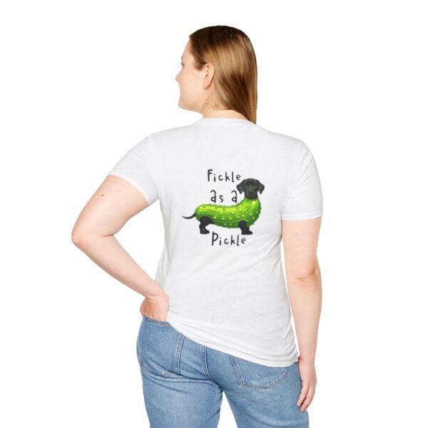 Fickle as a Pickle Funny T-Shirt - Image 12