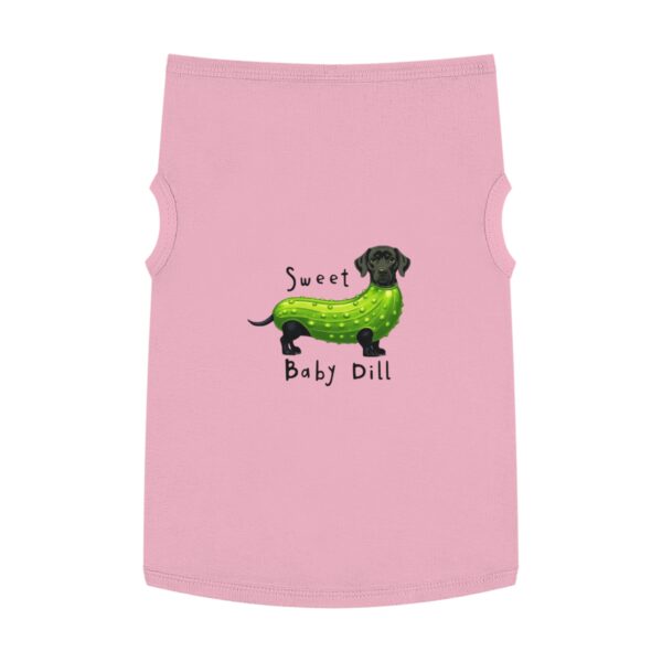 Sweet Baby Dill Pet Tank Top | Cute Dog Wear, Funny Pet Apparel, Summer Pet Fashion, Unique Dog Shirt, Pet Lover Gift - Image 22