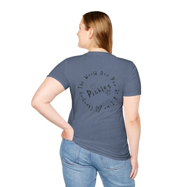 Property of Pickles - Changing the World Unisex T-Shirt for Animal Lovers - Image 83