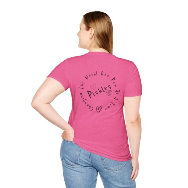 Property of Pickles - Changing the World Unisex T-Shirt for Animal Lovers - Image 97