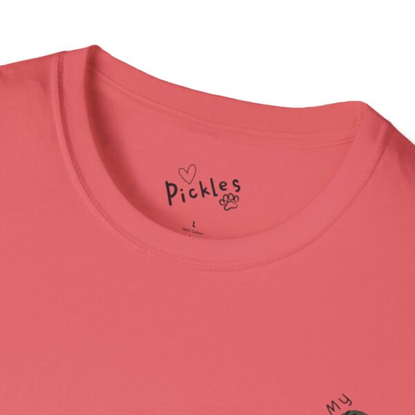 Tickle My Pickle - Changing The World One Paw At A Time Playful Dog-Themed T-Shirt - Image 17