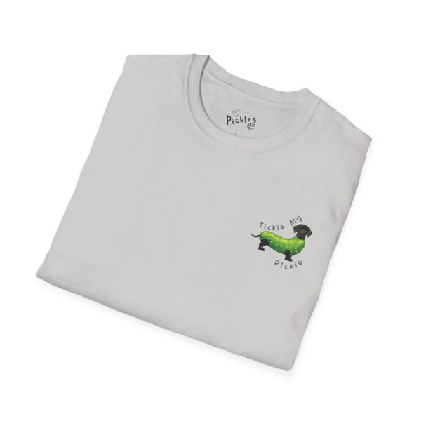 Tickle My Pickle - Changing The World One Paw At A Time Playful Dog-Themed T-Shirt - Image 25