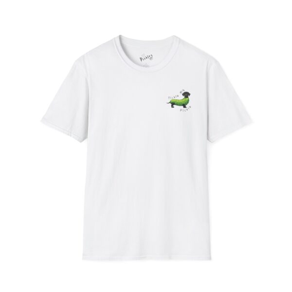 Tickle My Pickle - Changing The World One Paw At A Time Playful Dog-Themed T-Shirt - Image 8