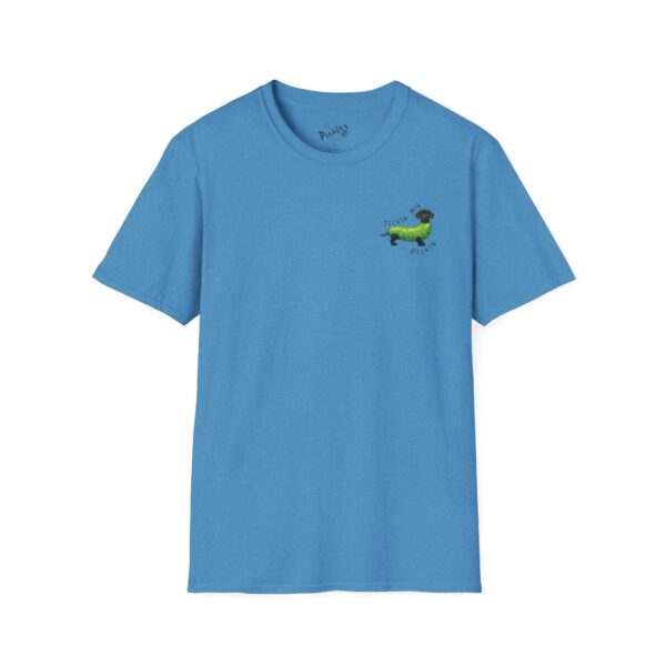 Tickle My Pickle - Changing The World One Paw At A Time Playful Dog-Themed T-Shirt - Image 2
