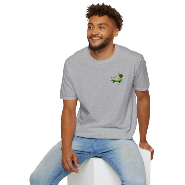 Tickle My Pickle - Changing The World One Paw At A Time Playful Dog-Themed T-Shirt - Image 34