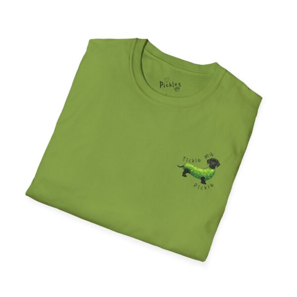 Tickle My Pickle - Changing The World One Paw At A Time Playful Dog-Themed T-Shirt - Image 45
