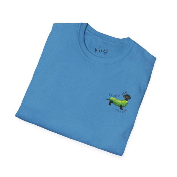Tickle My Pickle - Changing The World One Paw At A Time Playful Dog-Themed T-Shirt - Image 5
