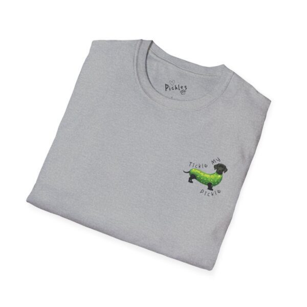 Tickle My Pickle - Changing The World One Paw At A Time Playful Dog-Themed T-Shirt - Image 32
