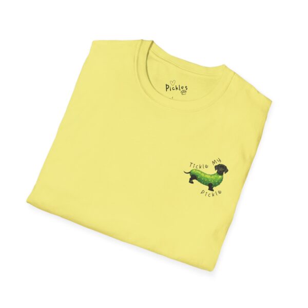 Tickle My Pickle - Changing The World One Paw At A Time Playful Dog-Themed T-Shirt - Image 39