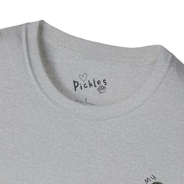 Tickle My Pickle - Changing The World One Paw At A Time Playful Dog-Themed T-Shirt - Image 31