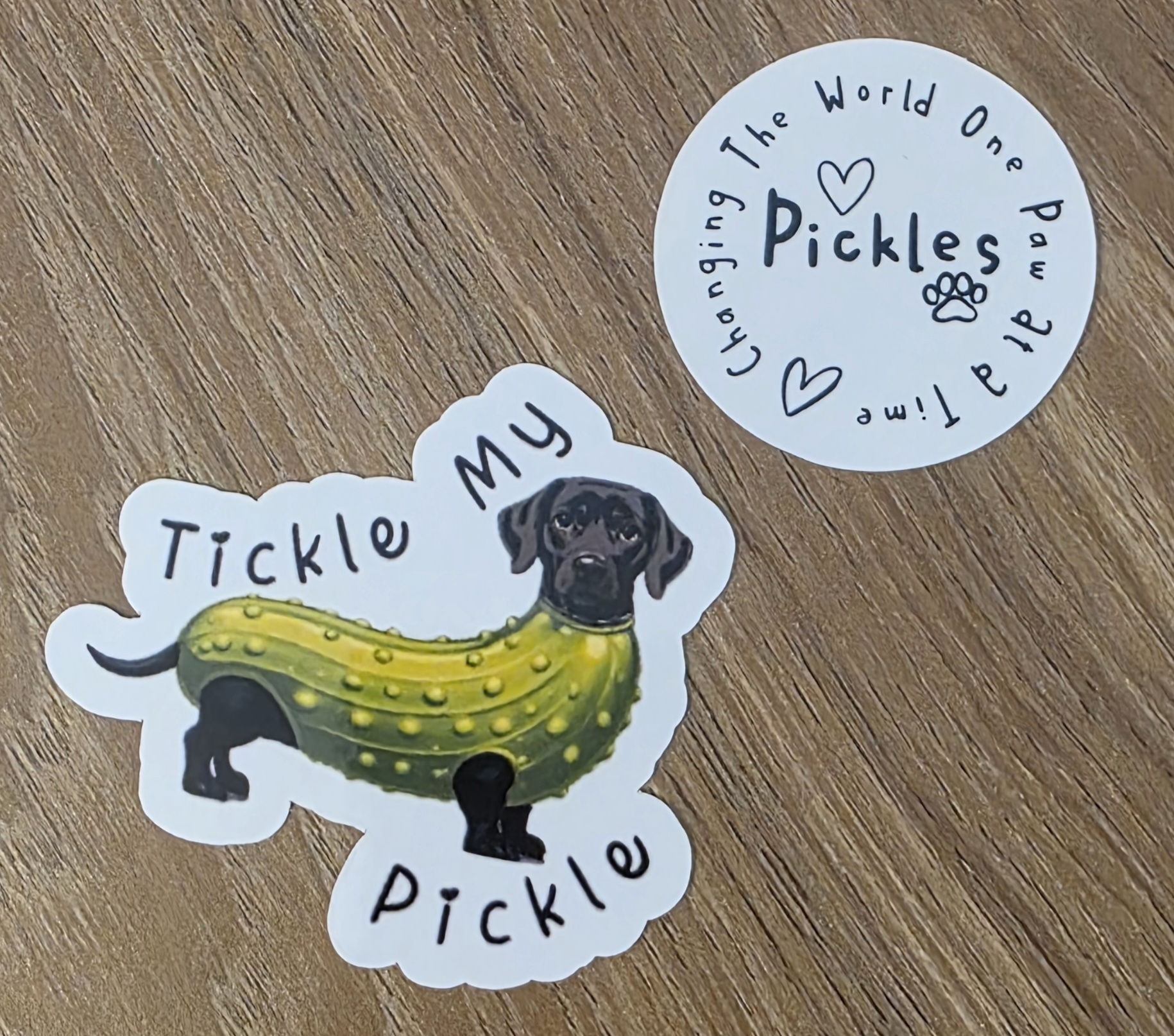 Tickle My Pickle Waterproof Stickers - Set of 14 - Image 2