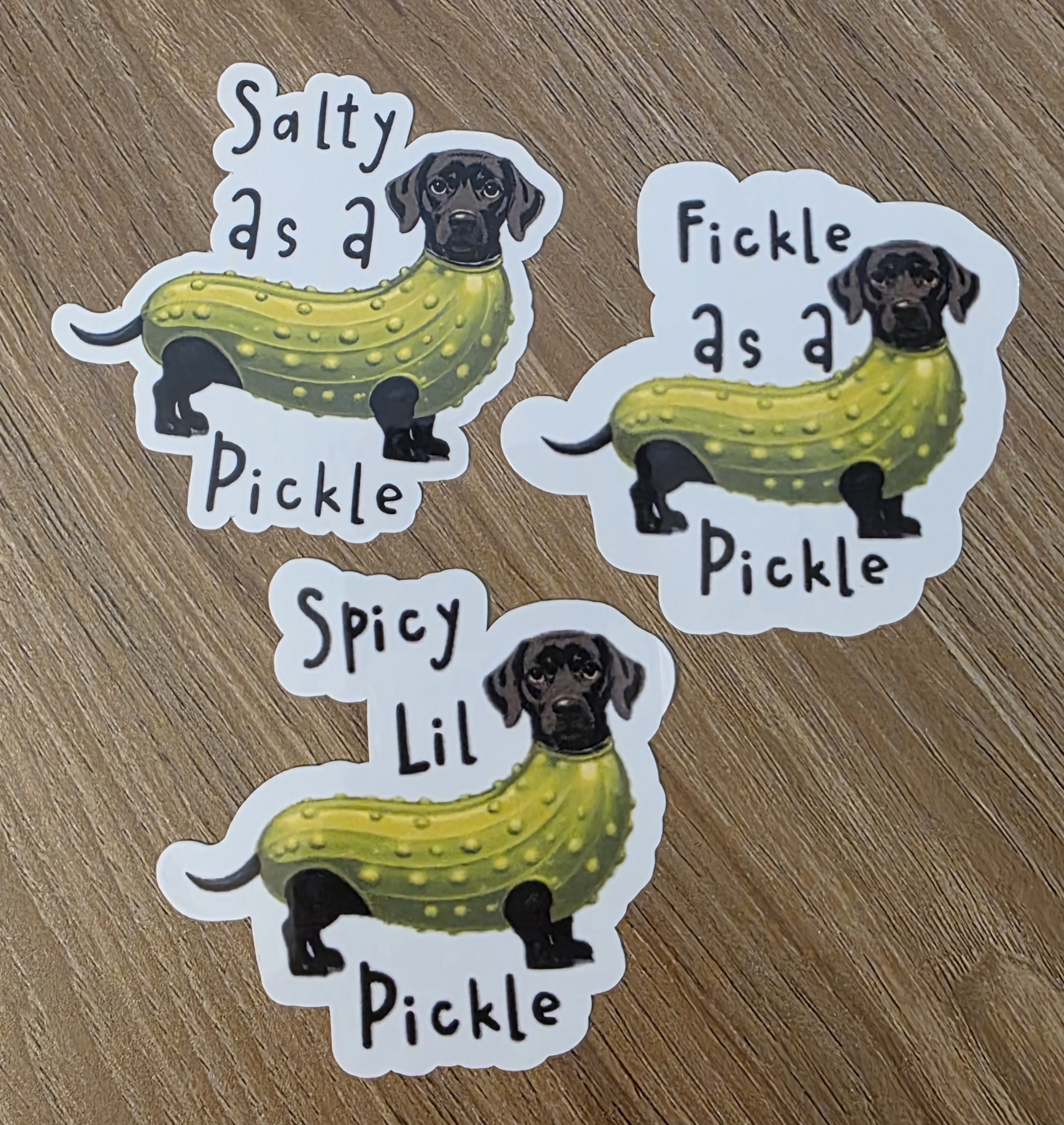 Tickle My Pickle Waterproof Stickers - Set of 14 - Image 4