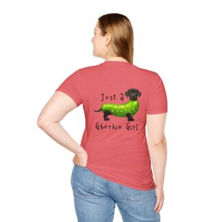 Just a Gherkin Girl Whimsical Funny Pickle T-Shirt